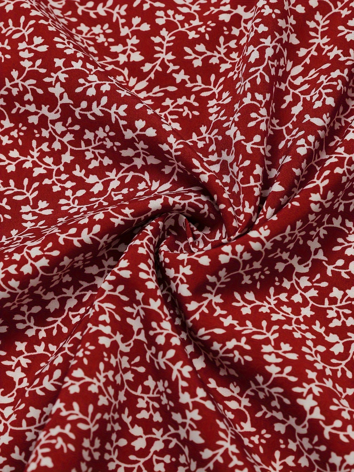 Floral Print Twist Front Cami Dress, Elegant Sleeveless A-Line Dress for Spring & Summer, Women's Clothing